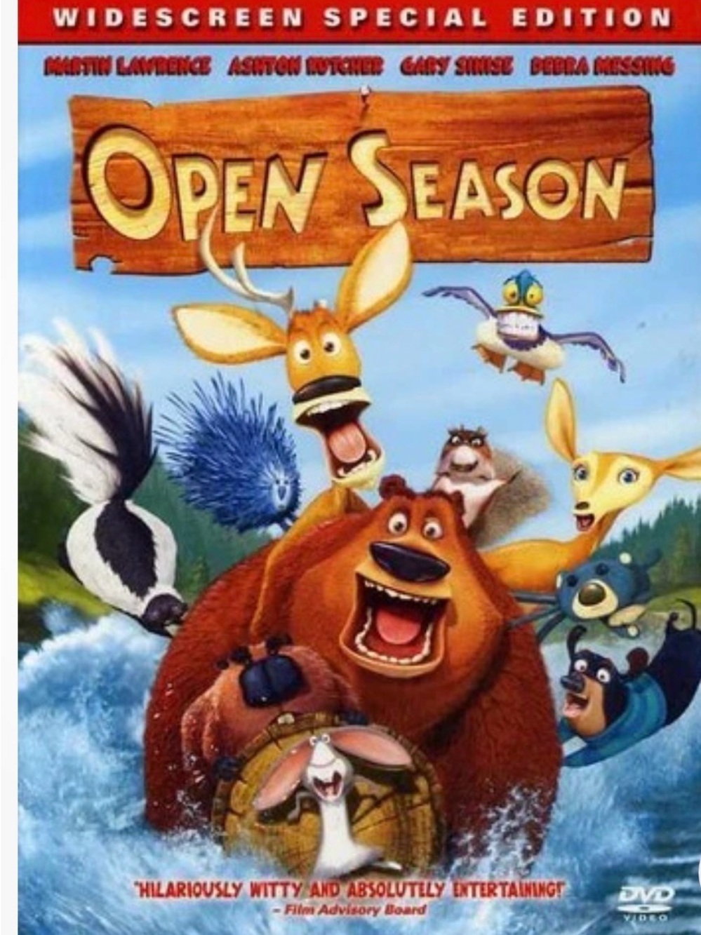Open Season DVD - Bright Multicolor wide screen  Animated Excellent Condition